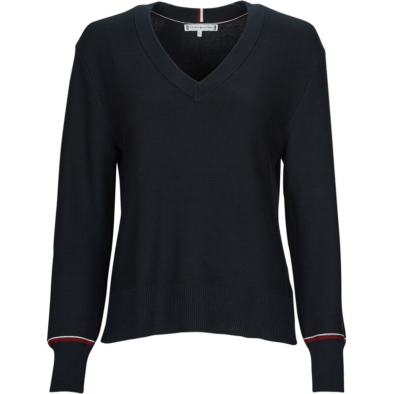 Tommy Hilfiger Mikiny GLOBAL STP V-NK SWEATER Tommy Hilfiger 62495437