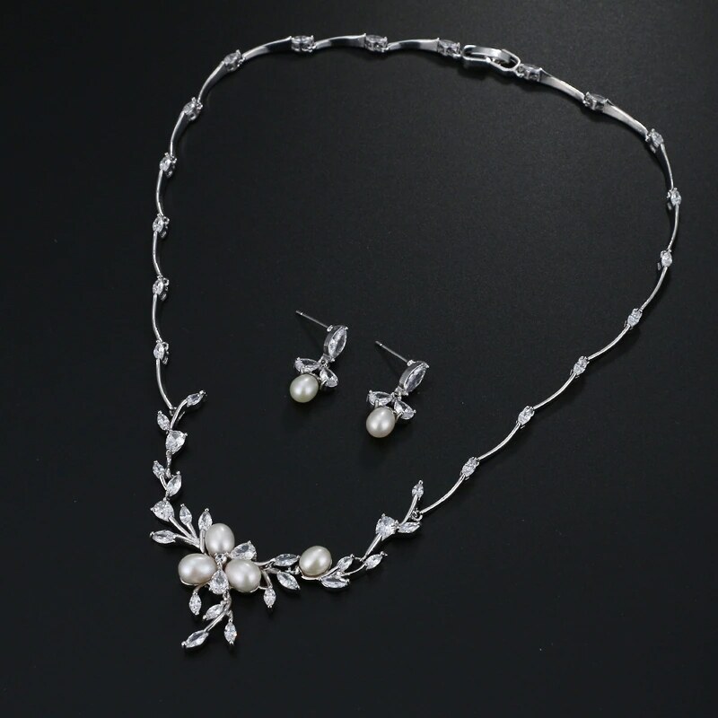 Éternelle Luxusní perlová souprava šperků Arabela - pravé perly