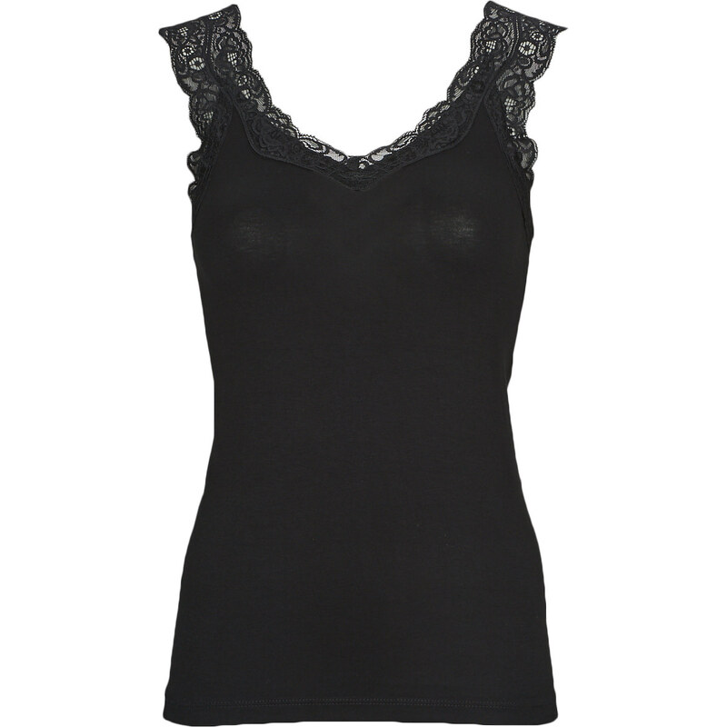 Pieces Tielka a tričká bez rukávov PCBARBERA LACE TOP Pieces 62494525