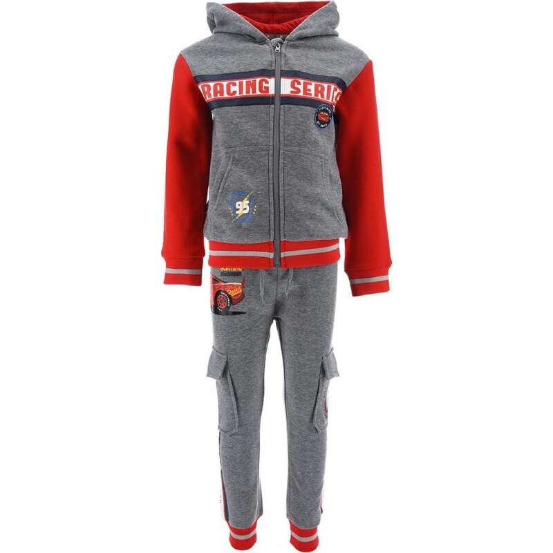 Disney Cars červeno-sivá chlapčenská súprava 37378655