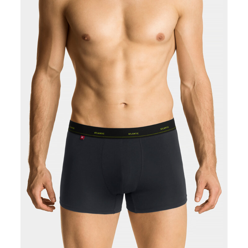 Man boxers ATLANTIC PREMIUM - dark gray 65391198