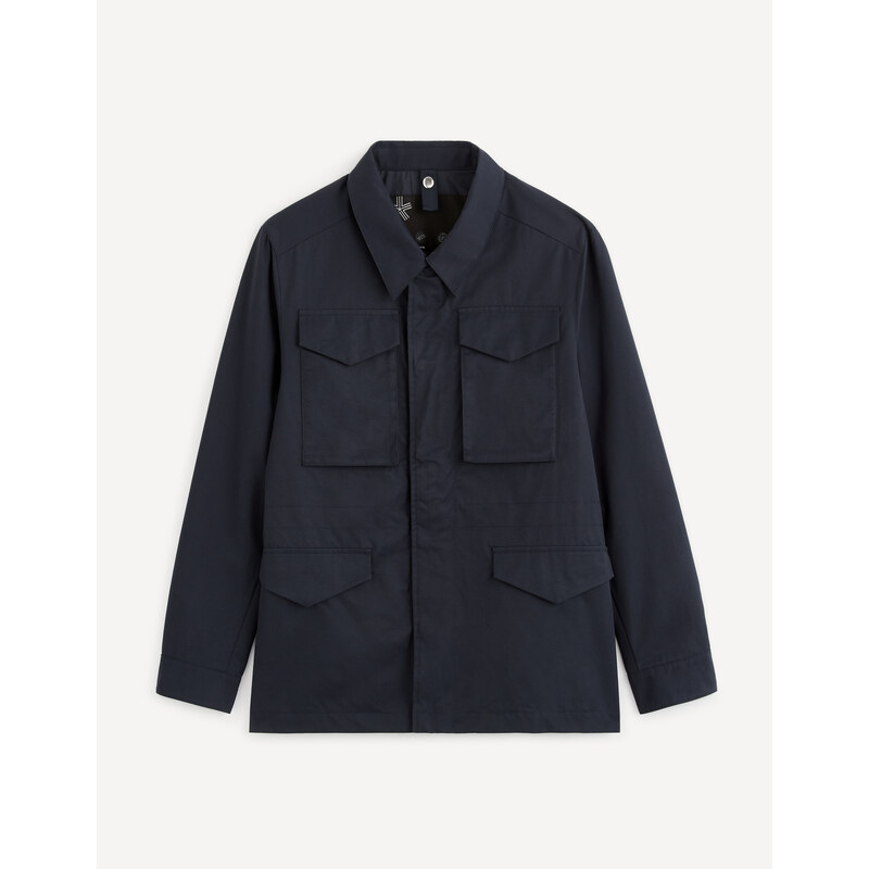 Ľahké bundy pre mužov Celio - tmavomodrá 50502396