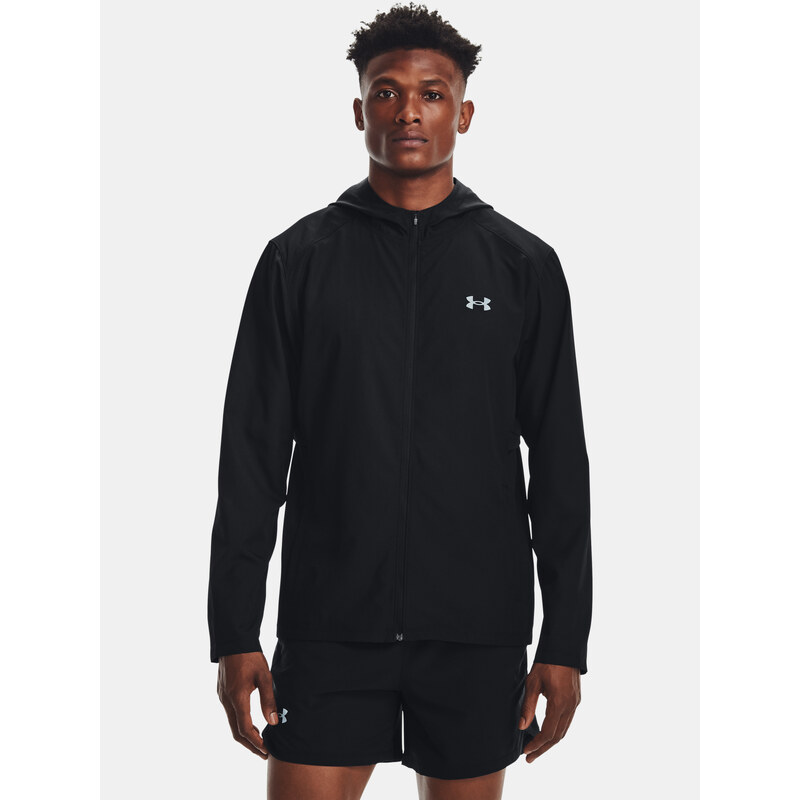 Under Armour Jacket UA STORM Run Hooded Jacket-BLK - Mens 67389462