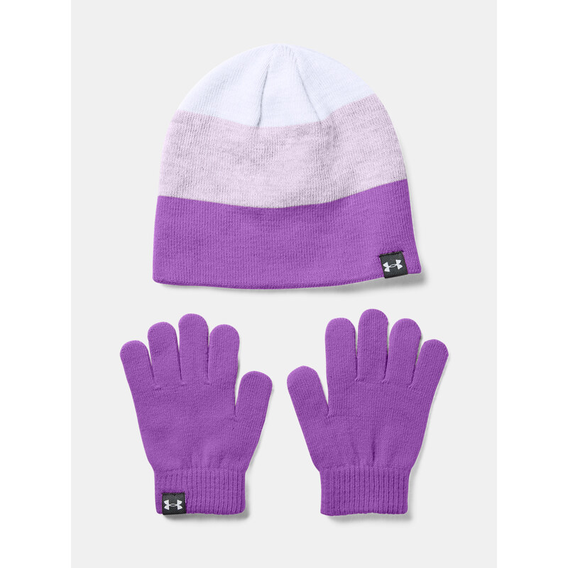 Fialová čiapka Under Armour G Beanie Glove Combo 50499482
