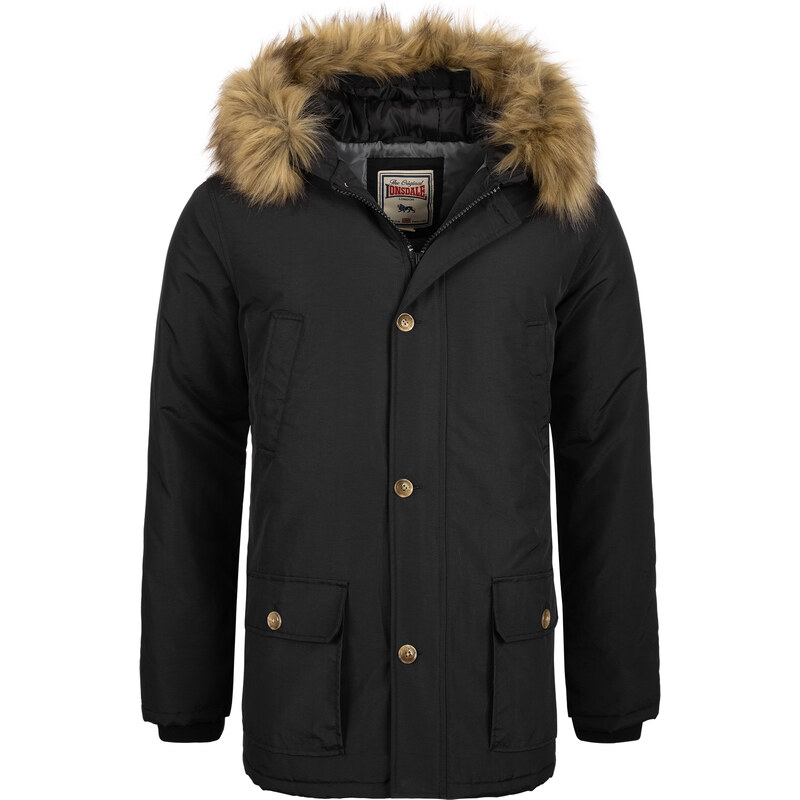 Pánska bunda Lonsdale 116054-Black 50642384
