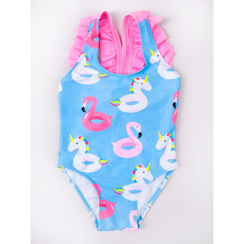 Yoclub Kidss Girls One Piece Swimming Costume LKJ-0028G-A100 54998362