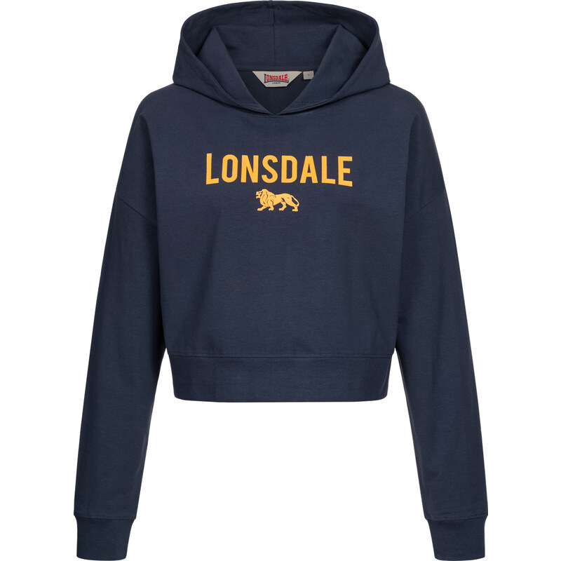 Lonsdale Womens hooded sweatshirt cropped oversized 50623379