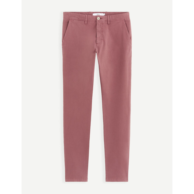 Celio Pánske chino nohavice Tocharles slim - Muži 50568301
