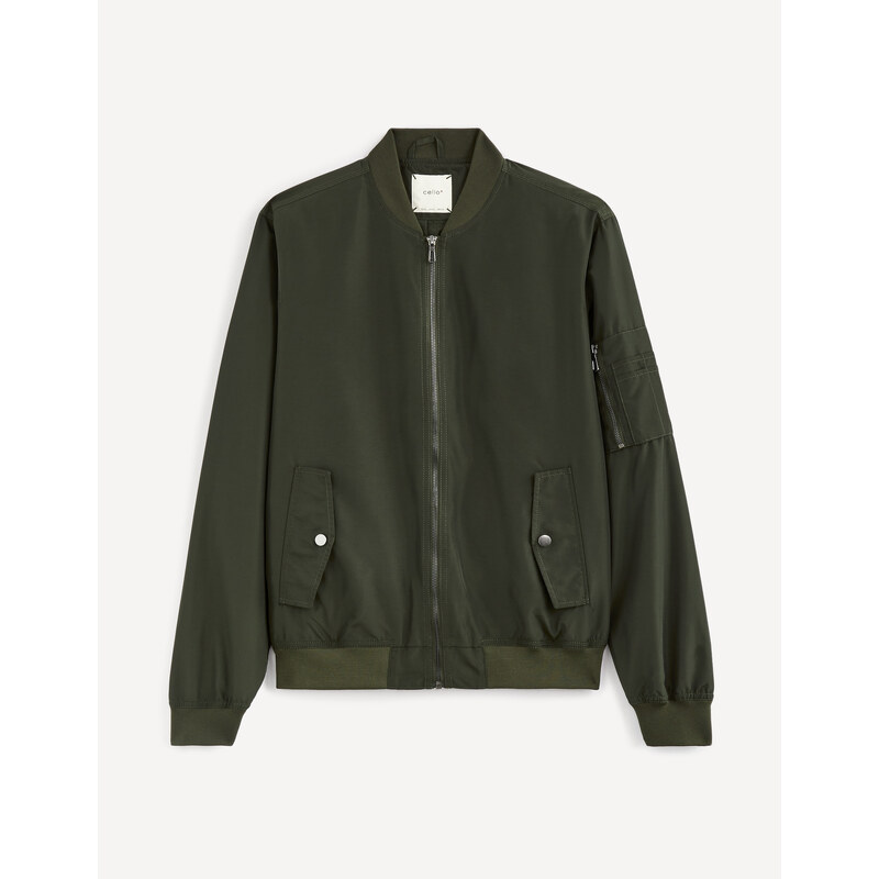 Tmavozelená pánska bunda Celio Rualfbomb 50514597