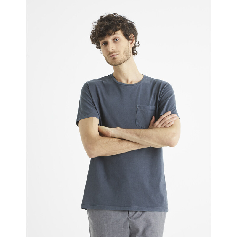 Celio Cotton T-shirt Bewash with pocket - Men 66949434