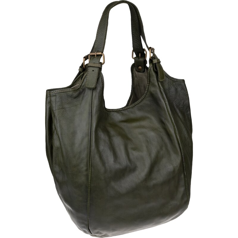 Zelená kožená talianska kabelka Adelaide Lavata Verde NovaKabelka.sk 37400208