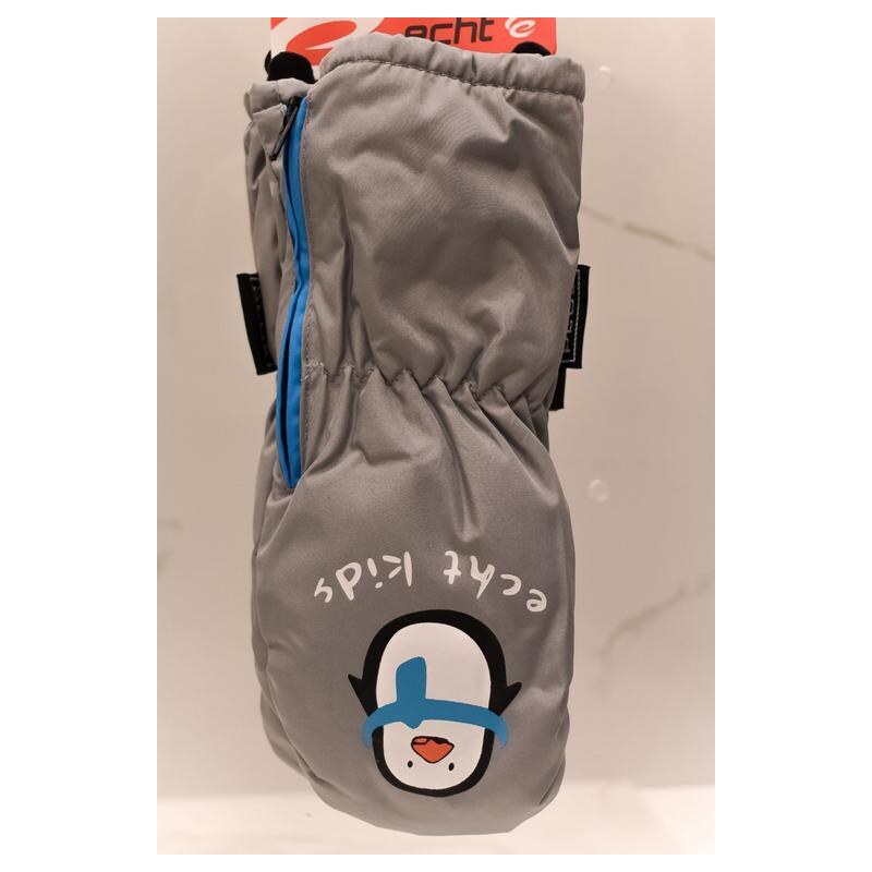 Detské sivé bezpalcové rukavice ECHT PINGU XS-S-M 37400176