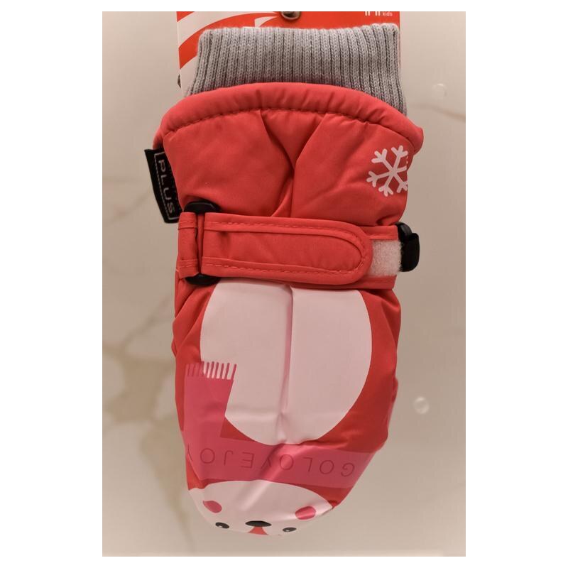 Detské bezpalcové červené rukavice ECHT GOLOVEJOY 1-3YEAR 37400192