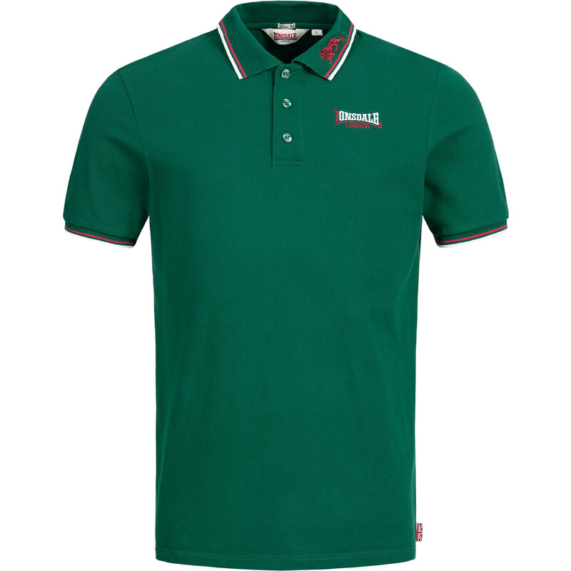 Pánske tričko s golierom Lonsdale Slim Fit 37628479