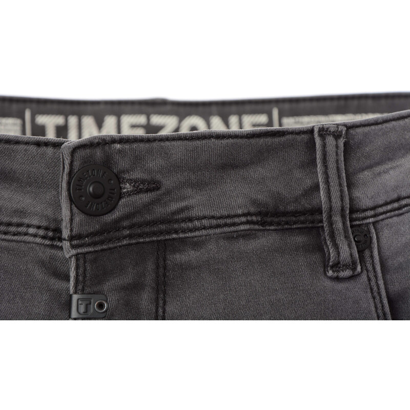 Timezone jeans Slim Scott pánske tmavo šedé
