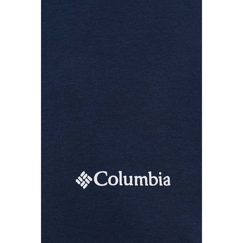 Tepláky Columbia CSC Logo pánske, tmavomodrá farba, jednofarebné, 1911601