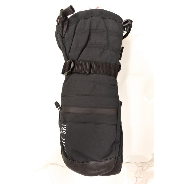 Pánske čierne lyžiarske rukavice ECHT MORZINE L-XL-2XL 37410785