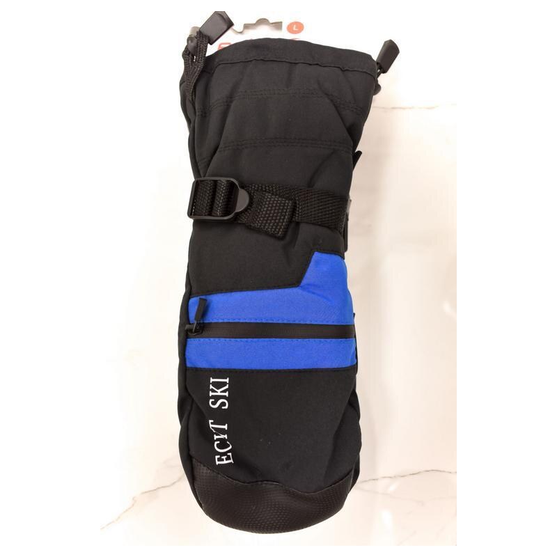 Pánske čierne lyžiarske rukavice ECHT MORZINE L-XL-2XL 37410784