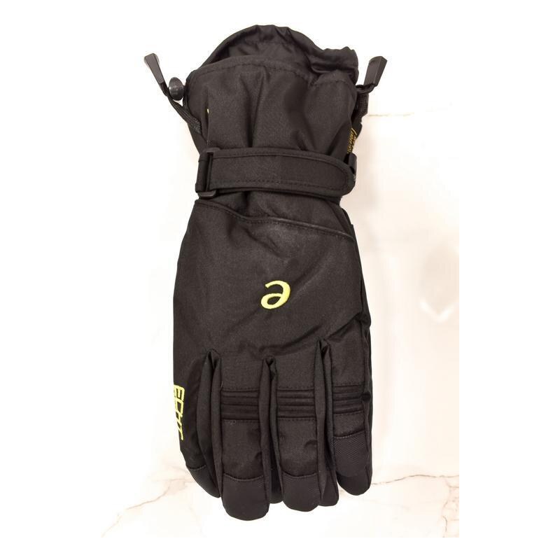 Pánske čierne lyžiarske rukavice ECHT ARLBERG L-XL-2XL 37410794