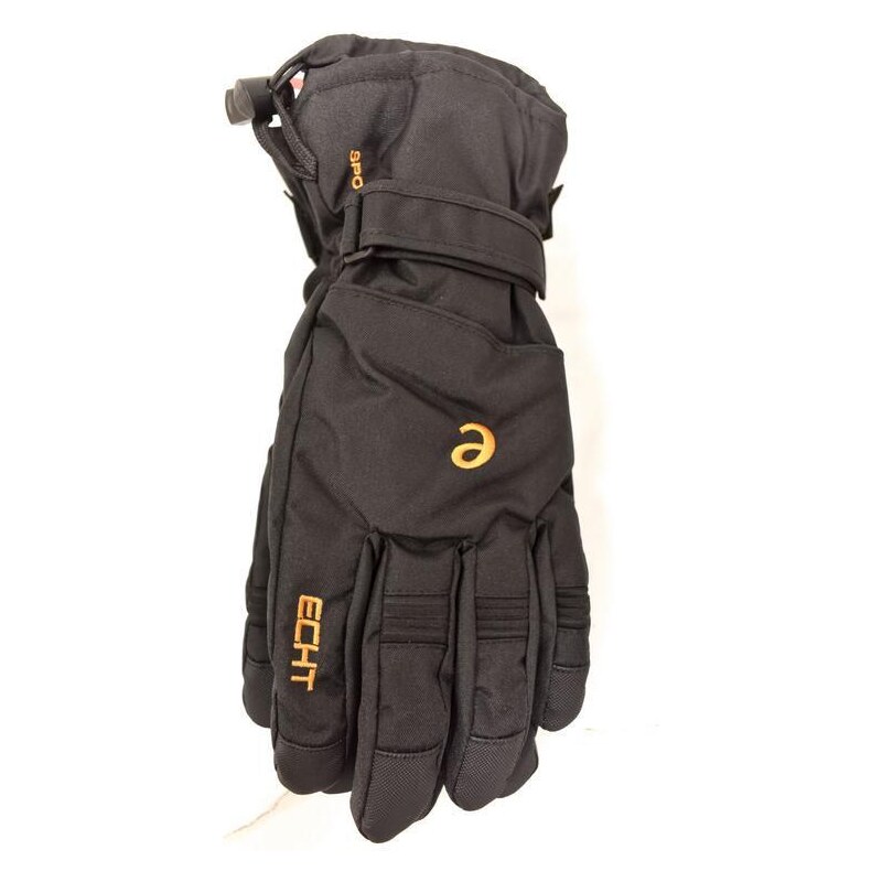 Pánske čierne lyžiarske rukavice ECHT ARLBERG L-XL-2XL 37410793