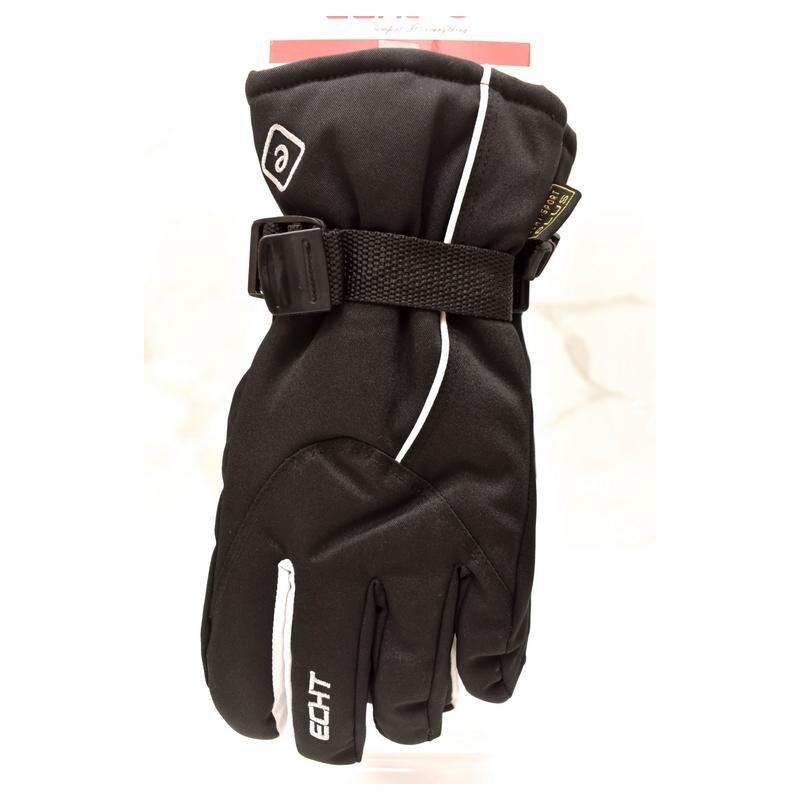 Pánske čierne lyžiarske rukavice ECHT ZERMAT L-XL-2XL 37410796