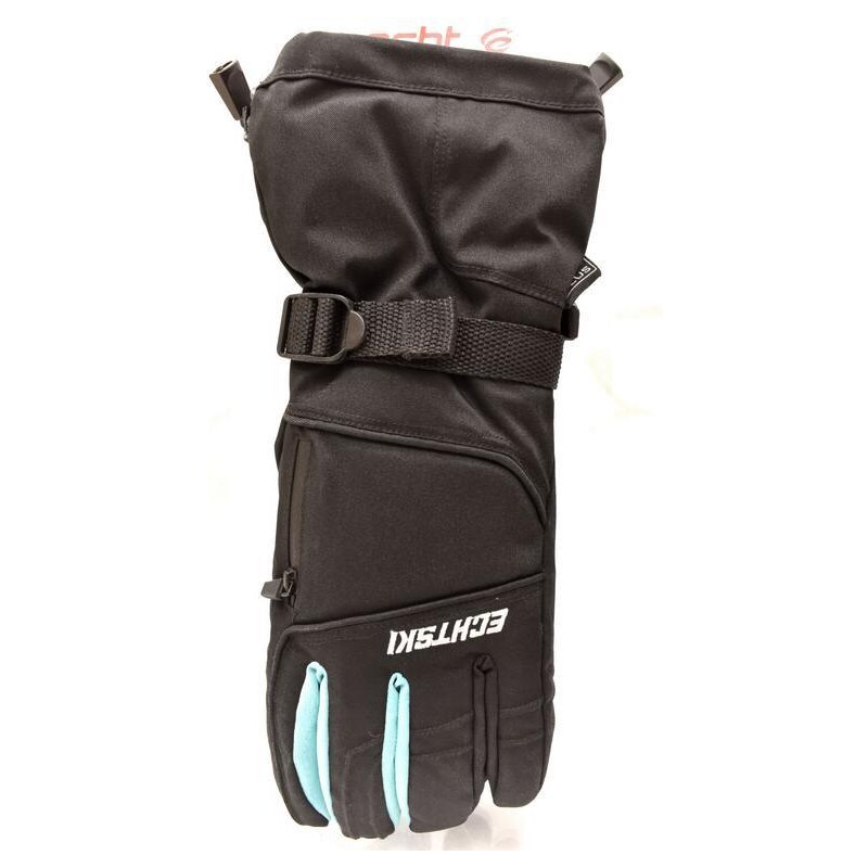 Pánske čierne lyžiarske rukavice ECHT CHAMONIX L-XL-2XL 37410813