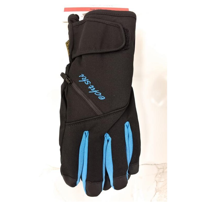 Pánske čierne lyžiarske rukavice ECHT VERBIER L-XL-2XL 37410818