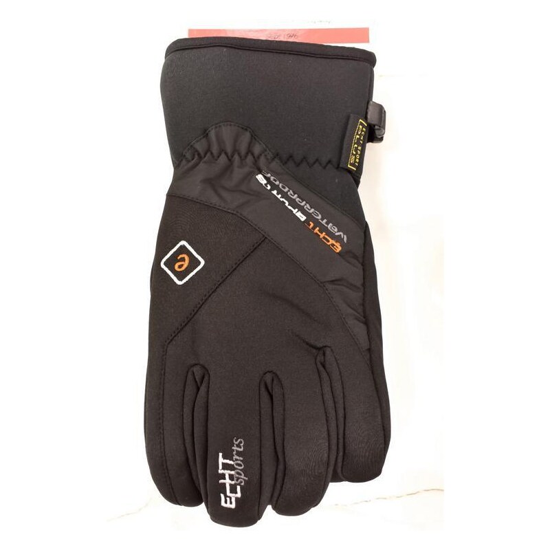 Pánske čierne lyžiarske rukavice ECHT Arcs L-XL-2XL 37410822