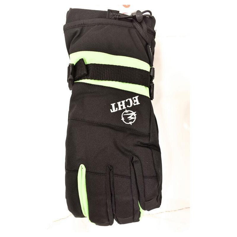 Pánske čierne lyžiarske rukavice ECHT STOWE L-XL-2XL 37410833