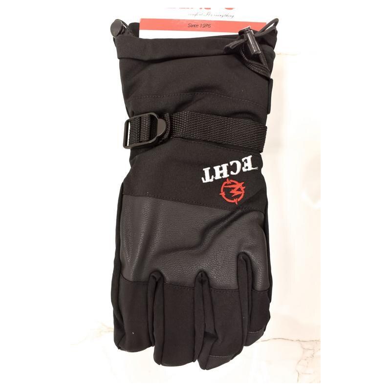 Pánske čierne lyžiarske rukavice ECHT SEMERING L-XL-2XL 37410837