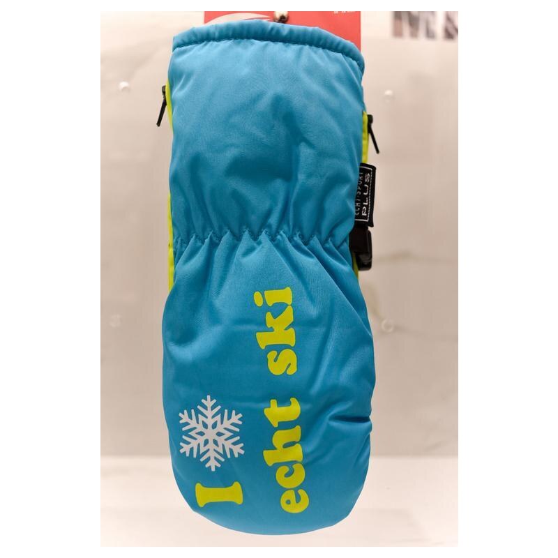 Detské modré bezpalcové rukavice ECHT SKI XS-S-M 37410842
