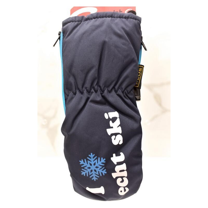 Detské modré bezpalcové rukavice ECHT SKI XS-S-M 37410843