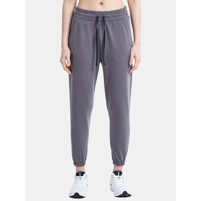 Tepláky Under Armour Rival Terry Jogger - šedá 50502094