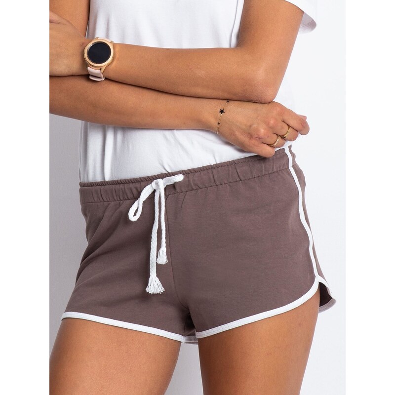 BASIC Feel Good Shorts-RV-SN-4944.10X-brown 60329296
