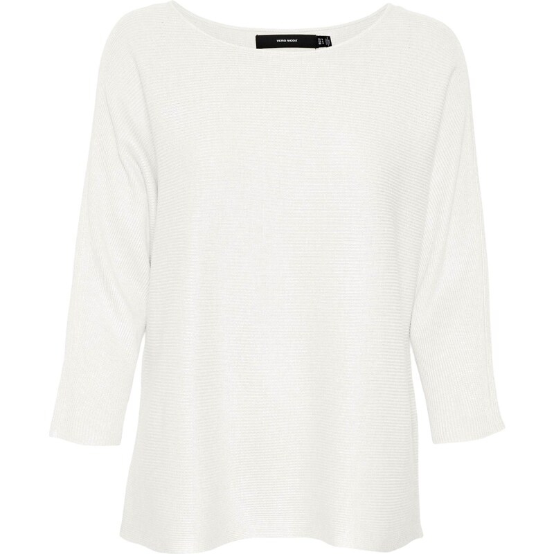 VERO MODA Sveter Nora biela 63143226