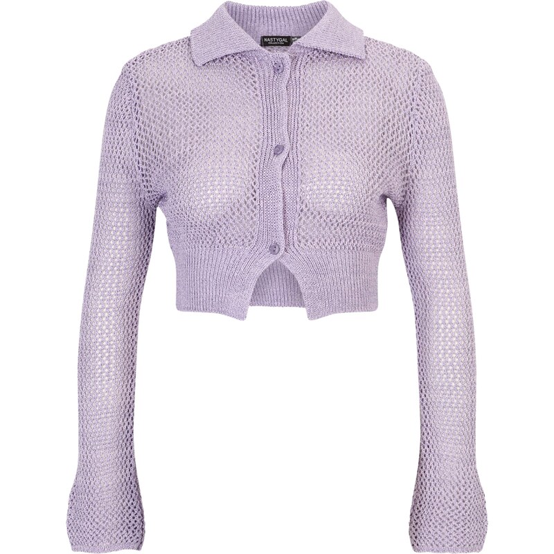 Nasty Gal Kardigán svetlofialová 54241992