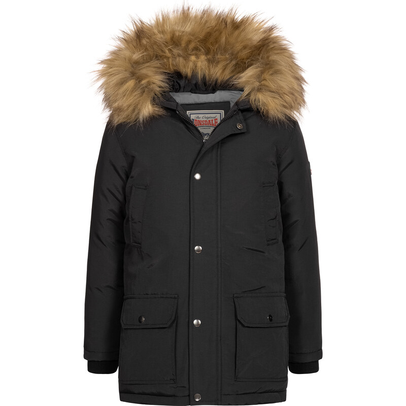 Pánska bunda Lonsdale 117209-Black 64908175