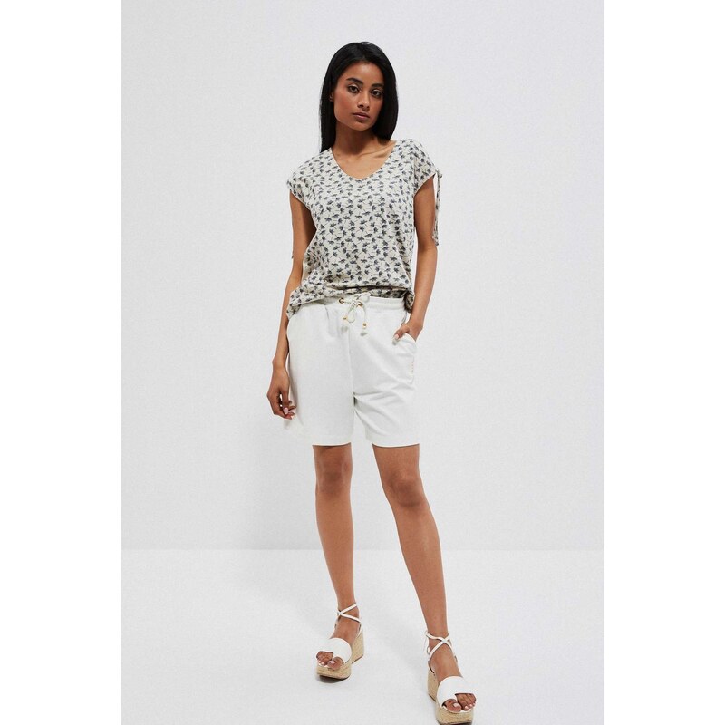 Marisse Sweatpants With Pockets L-Sh-3720 Off White 50672228