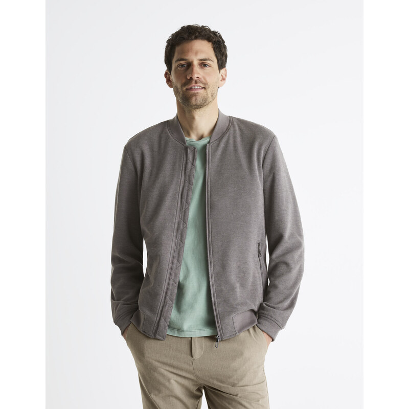 Šedá pánska bunda Celio Bubompic 50503860