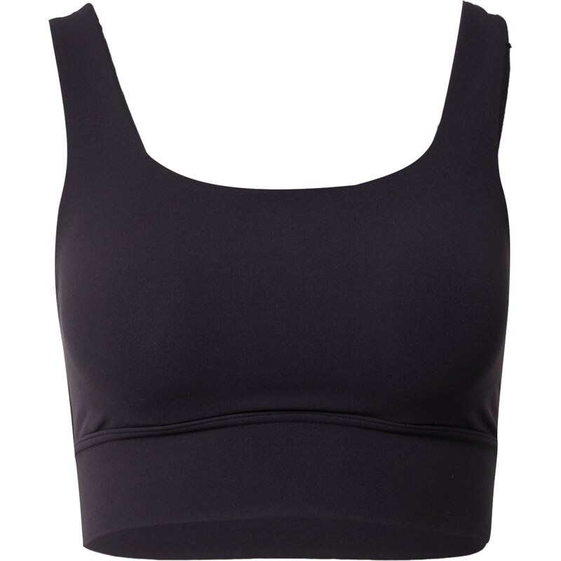 NIKE Športová podprsenka Alate čierna / biela 37872466