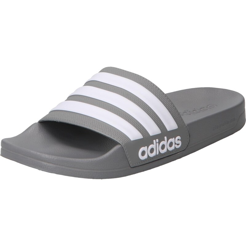 ADIDAS SPORTSWEAR Šľapky Adilette tmavosivá / biela 54242112