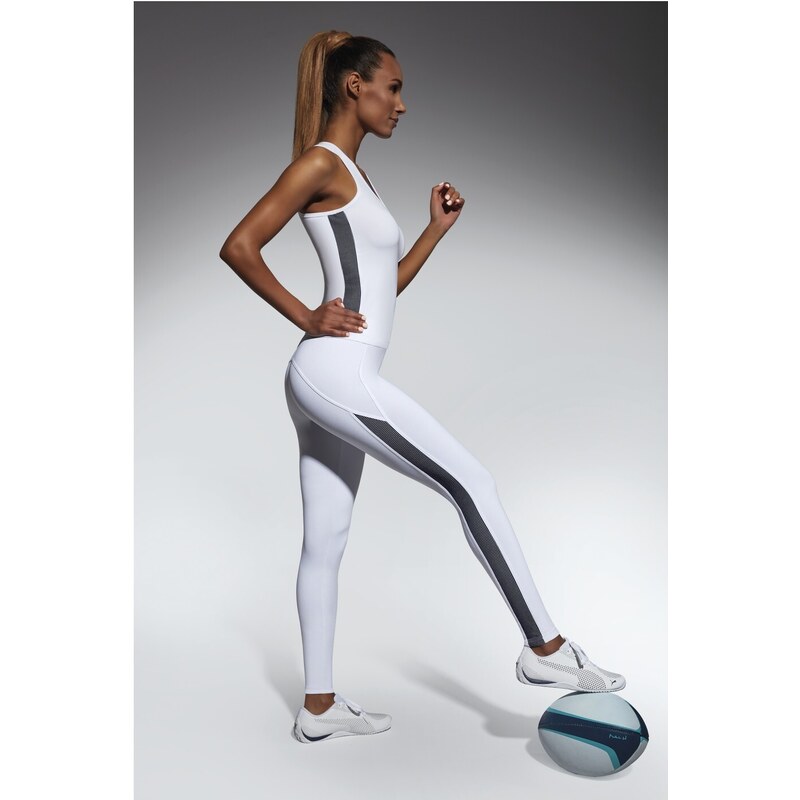 Bas Bleu IMAGIN sports leggings with decorative mesh stripes 50501930