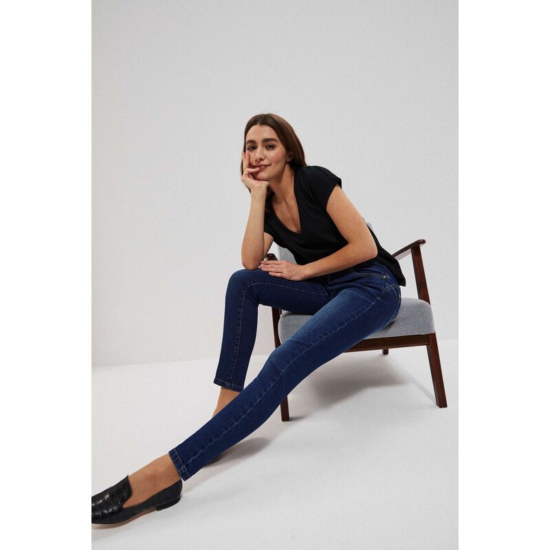 Marisse Push-Up Jeans L-Je-3720 Navy 50509321