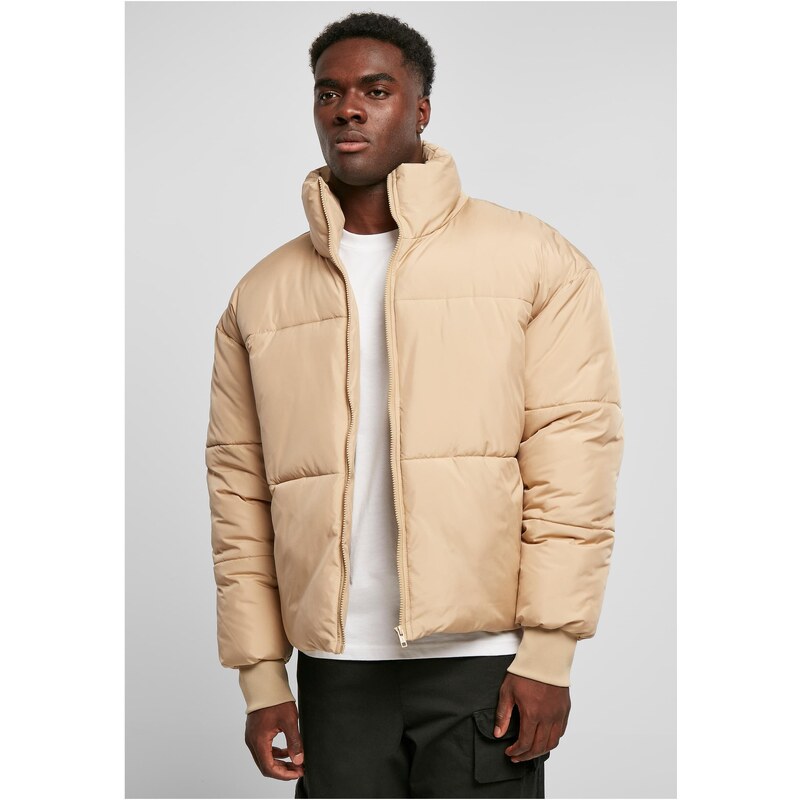 Urban Classics Big Puffer Union Short Jacketbeige 50679600