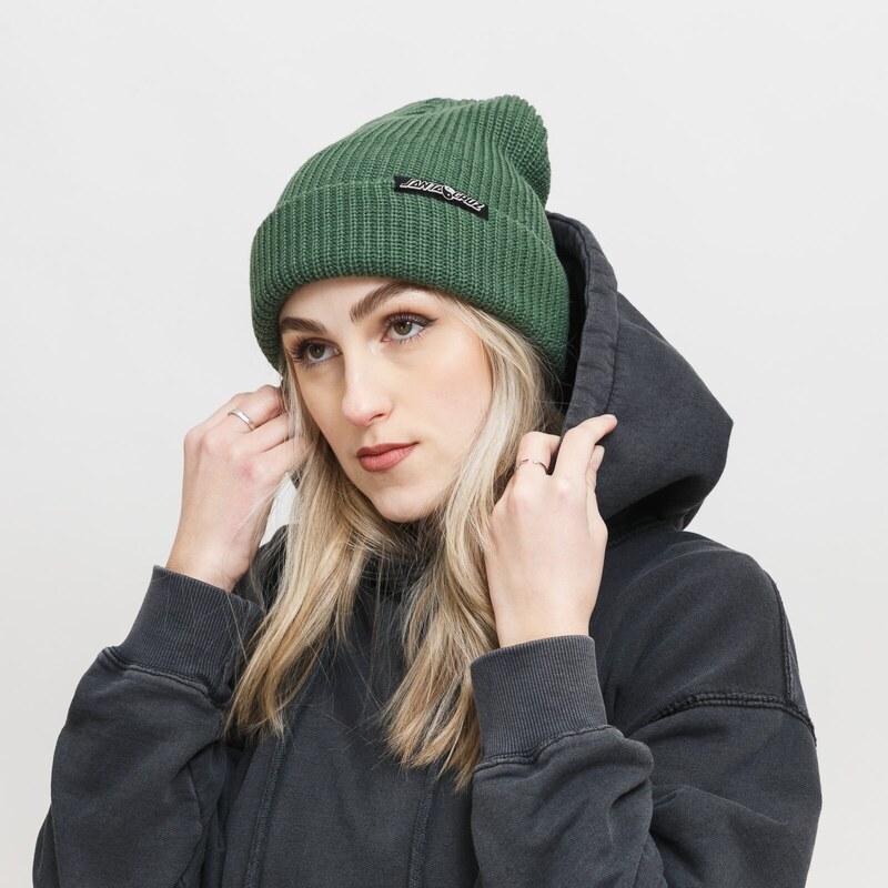 Santa Cruz Yin Yang Strip Beanie Jade 37452111