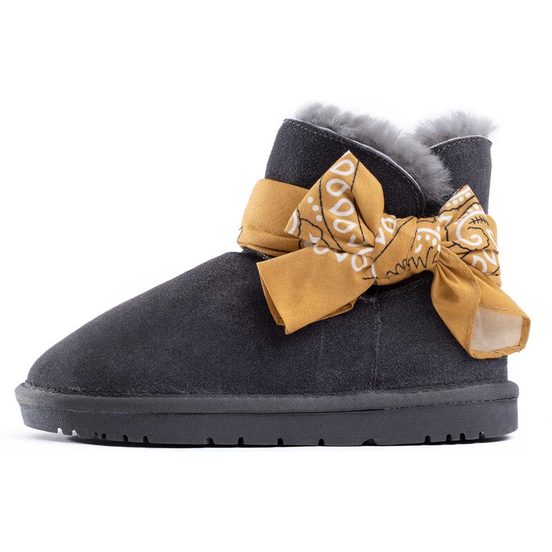 Gooce Snehule žltohnedá / sivá / biela 54240427