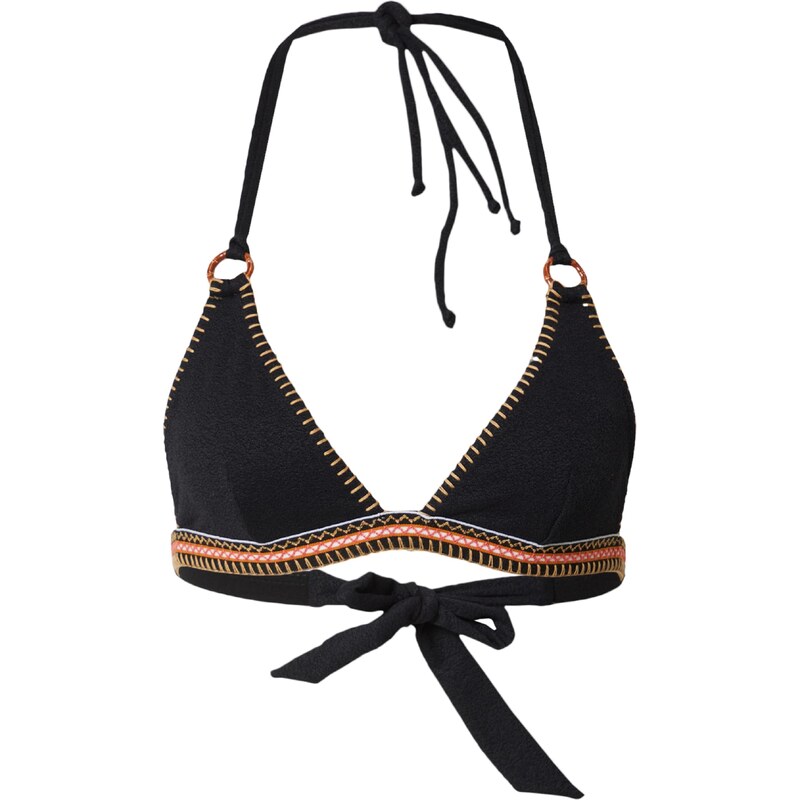Banana Moon Bikinový top piesková / oranžová / čierna / biela 37832190