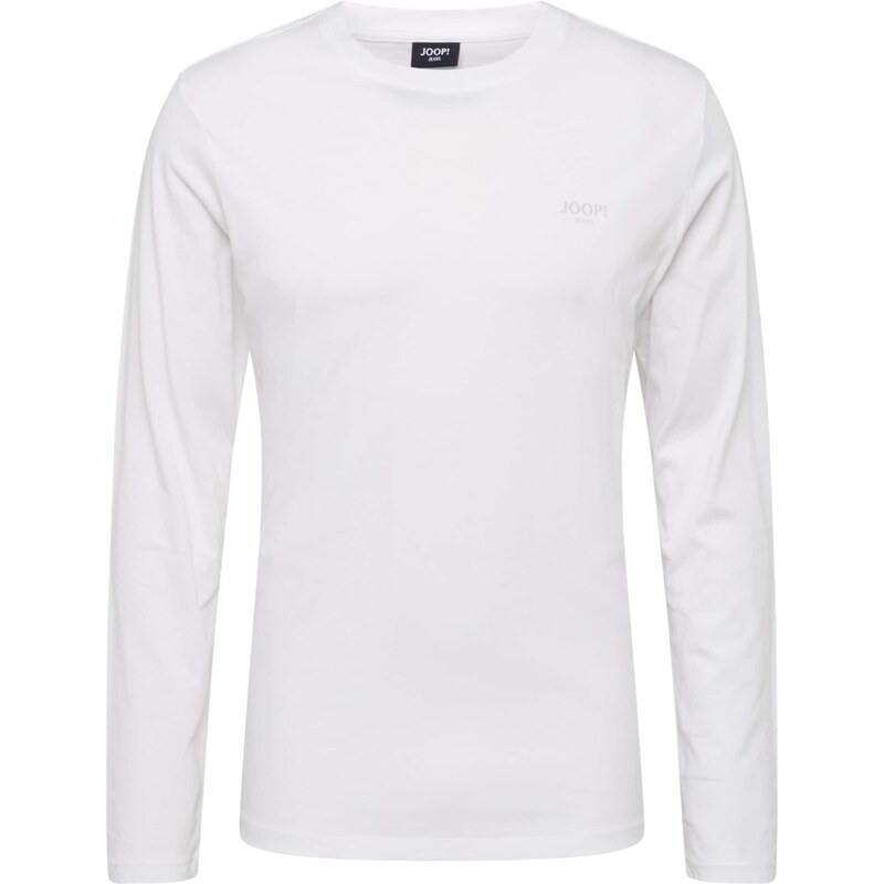 JOOP! Jeans Tričko Alphis svetlosivá / biela 37453905