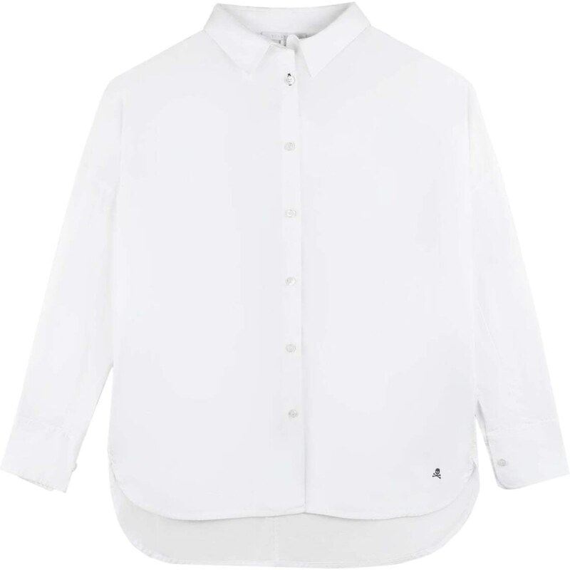 Scalpers Blúzka New Boppy šedobiela 54240568