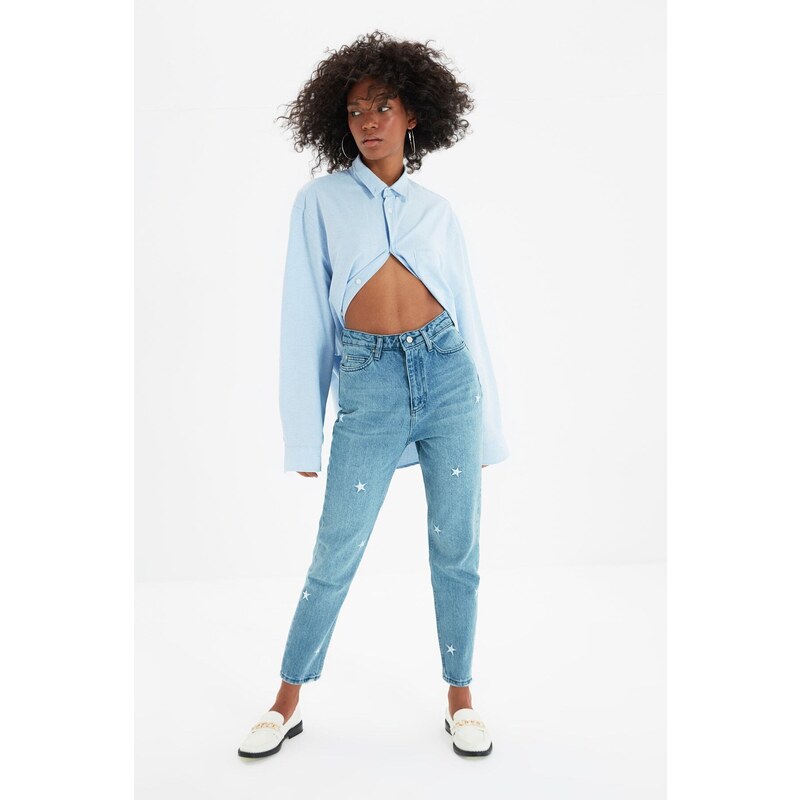 Dámske rifle Trendyol Mom jeans 28543329